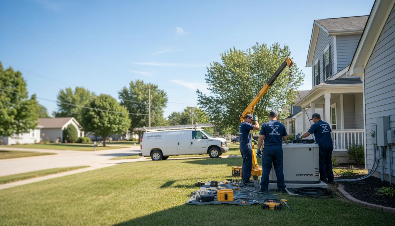 Generator Installation in Rossville, KS near me